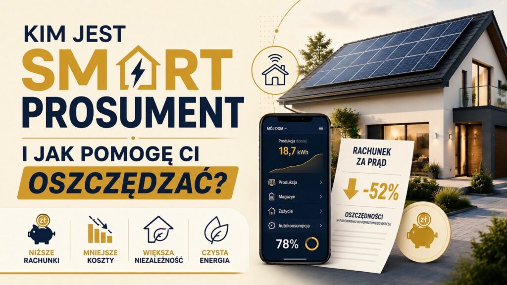 Kim jest Smart Prosument i dlaczego tradycyjny model konsumpcji energii przestaje istnieć?
