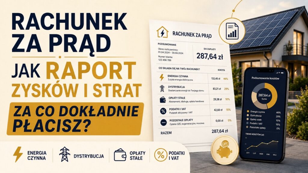 Rachunek za prąd jako raport zysków i strat – za co dokładnie płacisz?